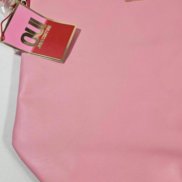 Juicy Couture Women's Tote Bag Shopper Shopping Purse Pink Gold - Picture 2 of 13